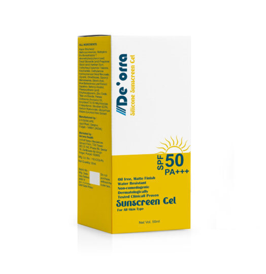 De’orra Sunscreen Gel SPF 50 PA++++